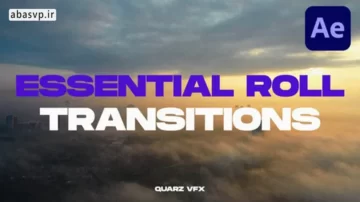 ترانزیشن ویدئویی Roll Transitions افترافکت
