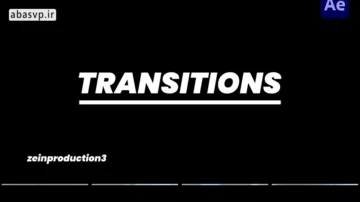 دانلود ترانزیشن ویدئویی افترافکت Transitions