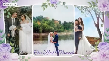 پروژه اسلایدشو کلیپ عروسی افترافکت Wedding Slideshow