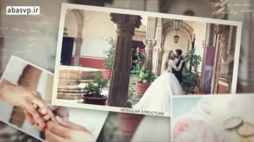 پروژه عروسی رمانتیک اسلایدشو Romantic Wedding Slideshow