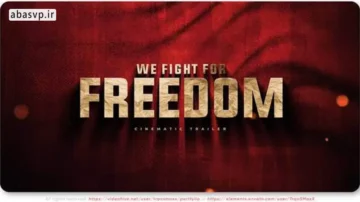 پروژه تریلر سینماتیک افترافکت Cinematic Trailer