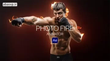 کیت متحرک سازی تصاویر با آتش Photo Fire Animator