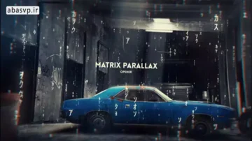 دانلود پروژه آماده افترافکت Matrix Parallax Opener