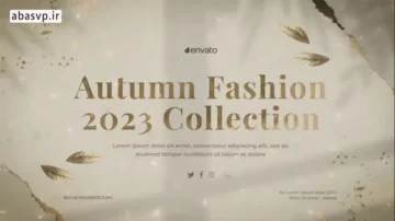 دانلود پروژه آماده افترافکت فشن شو Autumn Fashion