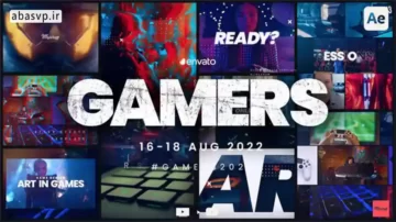 پروژه تیزر گیمینگ افترافکت Gamers Event Promo
