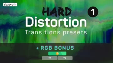دانلود مجموعه ترانزیشن های پریمیر Hard Distortion Transitions