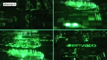 دانلود پروژه آماده افترافکت Glitch Digital Logo Title