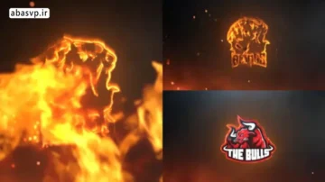 دانلود پروژه آماده افترافکت Epic Fire Logo Reveal لوگوموشن