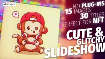 دانلود پروژه اسلایدشو گلیچ Glitch and Cute Slideshow افترافکت