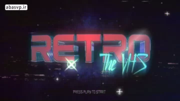 پروژه لوگوموشن 3D افترافکت Retro VHS Logo