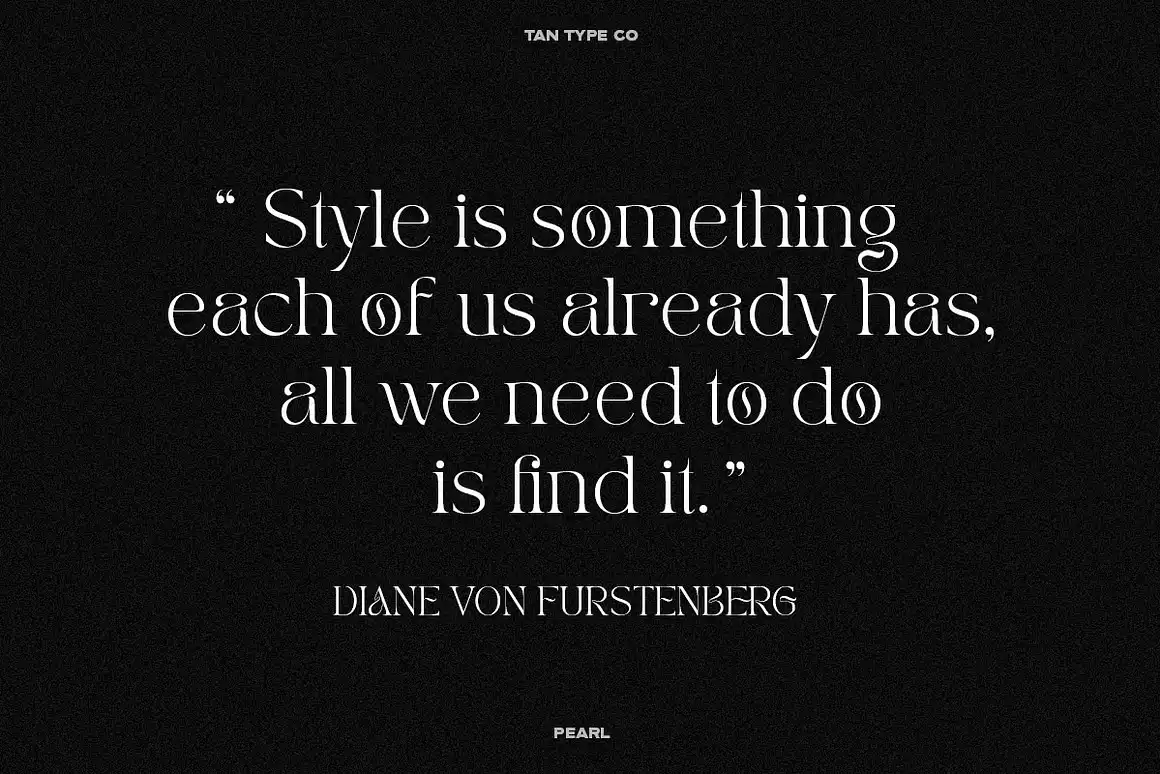 فونت انگلیسی tan pearl 2