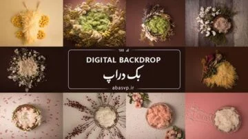 دانلود 30 بکدراپ نوزاد دخترانه