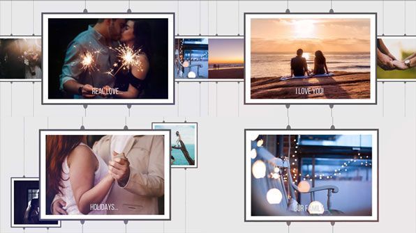 پروژه آماده پریمیر رمانتیک Memories Clean Romantic