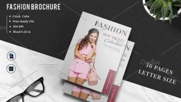 موکاپ آلبوم عکس فشن Fashion Lookbook