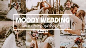 دانلود مجموعه پریست لایتروم و فتوشاپ 10 Moody Wedding