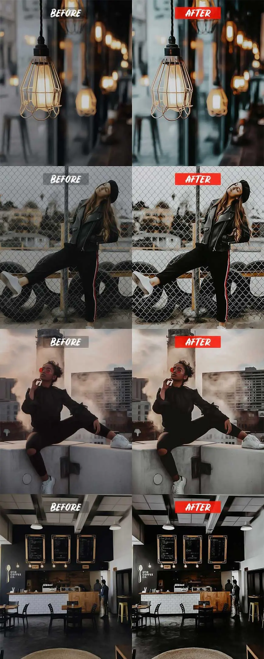 پریست عروسی برای لایتروم و فتوشاپ Urban Lightroom Presets