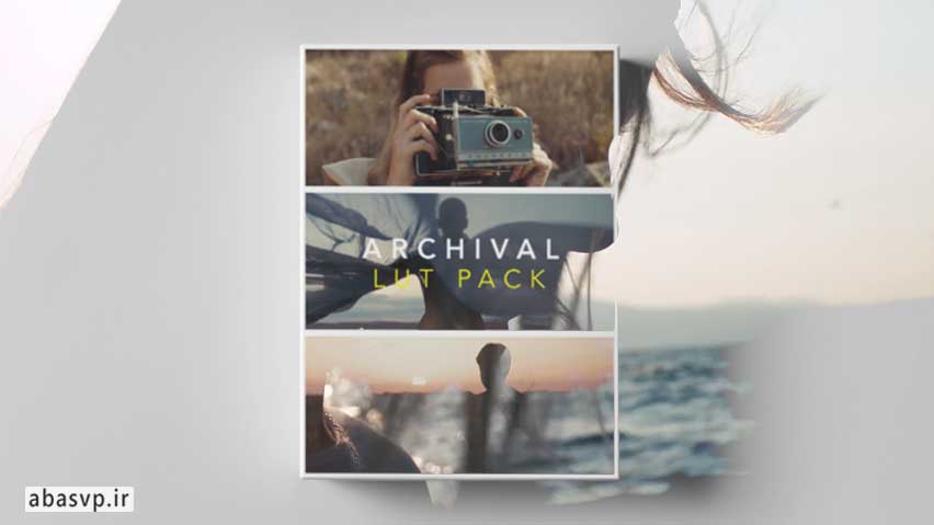 دانلود LUT رنگ فیلم ARCHIVAL LUTS