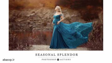 مجموعه اکشن روتوش عکس Seasonal Splendor Action