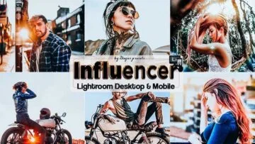 پریست فشن لایتروم فتوشاپ Influencer Lightroom