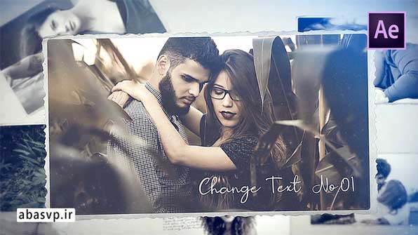 پروژه آماده اسلایدشو عکس Gallery Photo Memories
