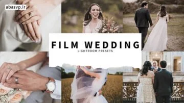دانلود پریست رنگی عروسی wedding lightroom