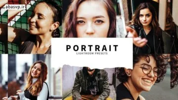 دانلود پریست پرتره portrait lightroom presets
