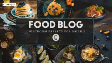 پریست رنگی فودبلاگ Food Blog Mobile Lightroom