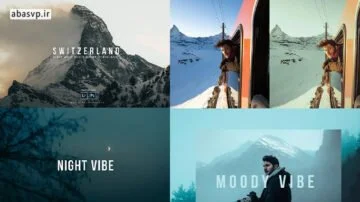 پریست رنگی زیبای WITZERLAND INSPIRED PRESETS