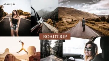 پریست رنگی سینماتیک Cinematic Roadtrip Presets