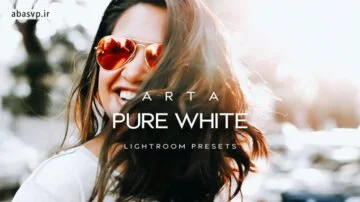 پریست رنگی آرتا Arta presets pure white