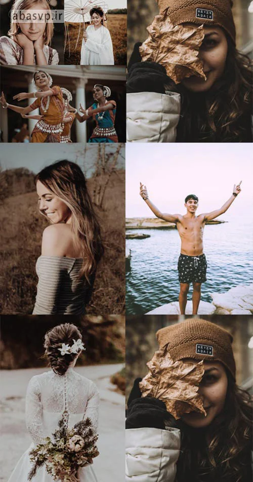 پریست رنگی سینماتیک cinematic lightroom Presets