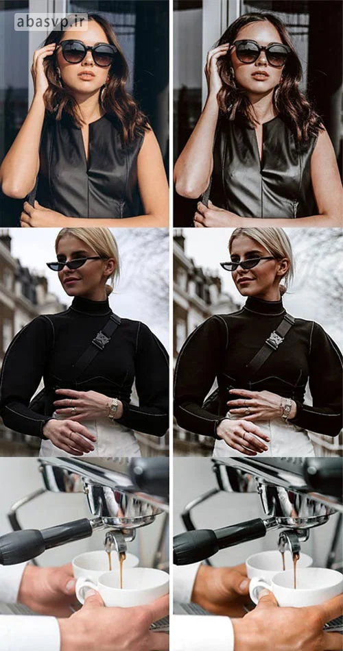 پریست رنگی خاص ebony Presets