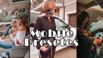 پک پریست رنگی موبایل Mobile Presets