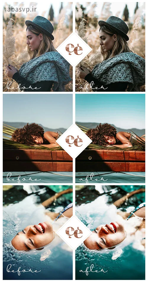پریست رنگی تابستانی Summer Memories Presets