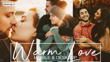 دانلود پریست رنگی عاشقانه WARM LOVE Presets