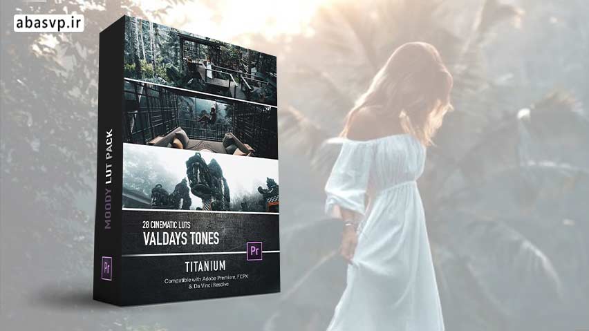 LUT جدیدترین تم های رنگی فیلم Valdays Titanium LUT Pack