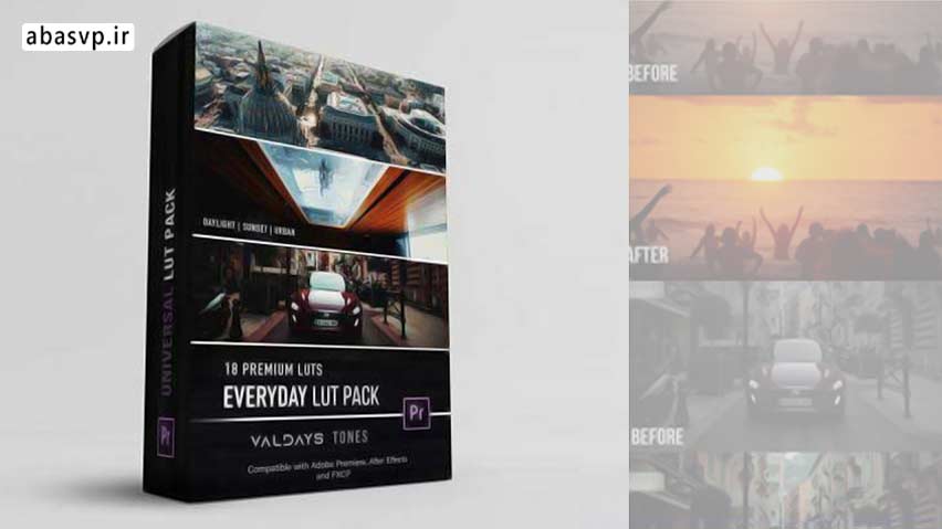 بهترین پک LUT فیلم Valdaysfilm The Everyday LUT Pack