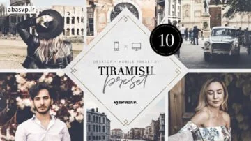 دانلود پریست رنگی تیرامیسو Tiramisu Lightroom Presets
