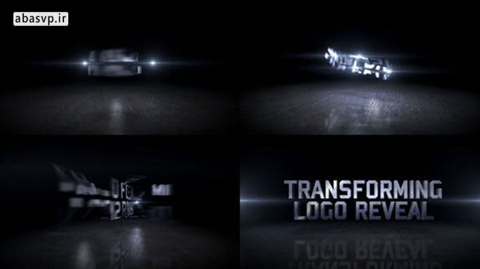 پروژه افتر افکت لوگو موشن Transforming Logo Reveal