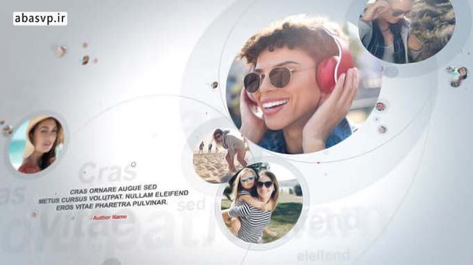 دانلود اسلایدشو افترافکت connecting peopl