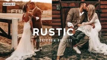 دانلود پریست رنگی عروسی Rustic Boho Lightroom Presets