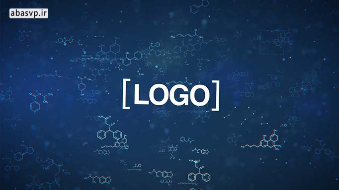 لوگو موشن شیمی Chemical Logo Reveal