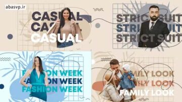 پروژه آماده افترافکت اسلایدشو Organic Slideshow