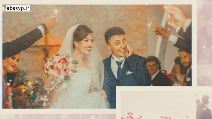 پروژه آماده افترافکت اسلایدشو عروسی Wedding Slideshow