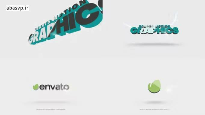 پروژه آماده افترافکت تایتل و لوگو موشن Title Logo Reveal
