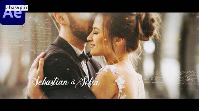 پروژه آماده افترافکت کلیپ عروسی اسلایدشو Wedding Parallax
