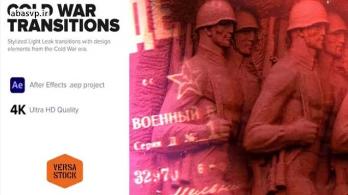 پروژه آماده افترافکت تیزر جنگ Cold War Era Light
