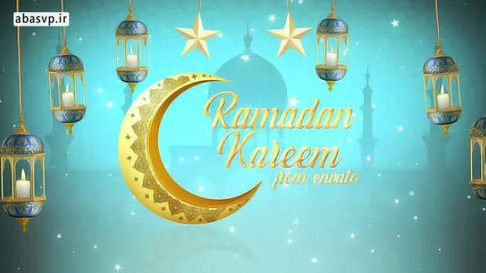 دانلود لوگو افترافکت ماه رمضان Ramadan Greetings