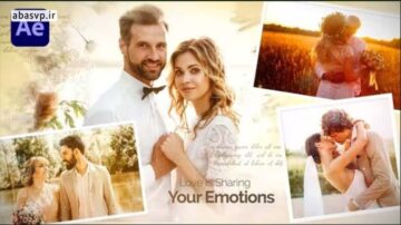 پروژه آماده افترافکت اسلایدشو عروسی Emotional Wedding