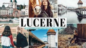 مجموعه پریست رنگی Lucerne Lightroom Presets